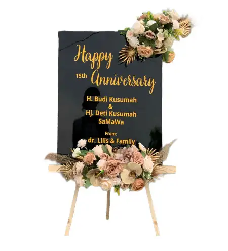 Papan Bunga Akrilik Wanutengah
